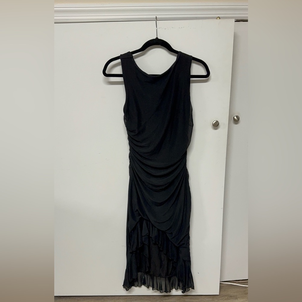 Amazon Black High Low Dress